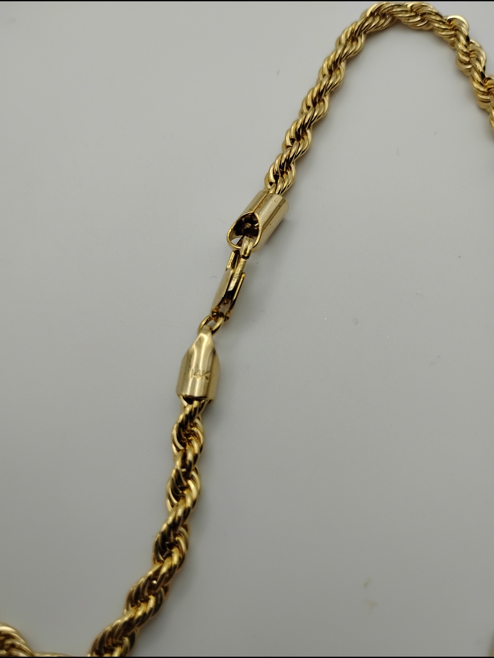 Gold Tone Jesus Head Pendant Necklace - Picture 14 of 15